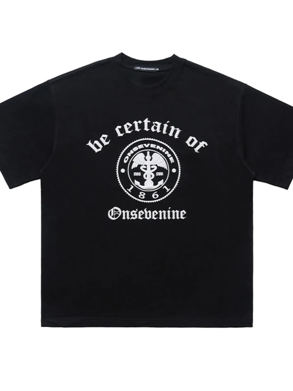 Men's Graphic Round Neck Oversized T-Shirt