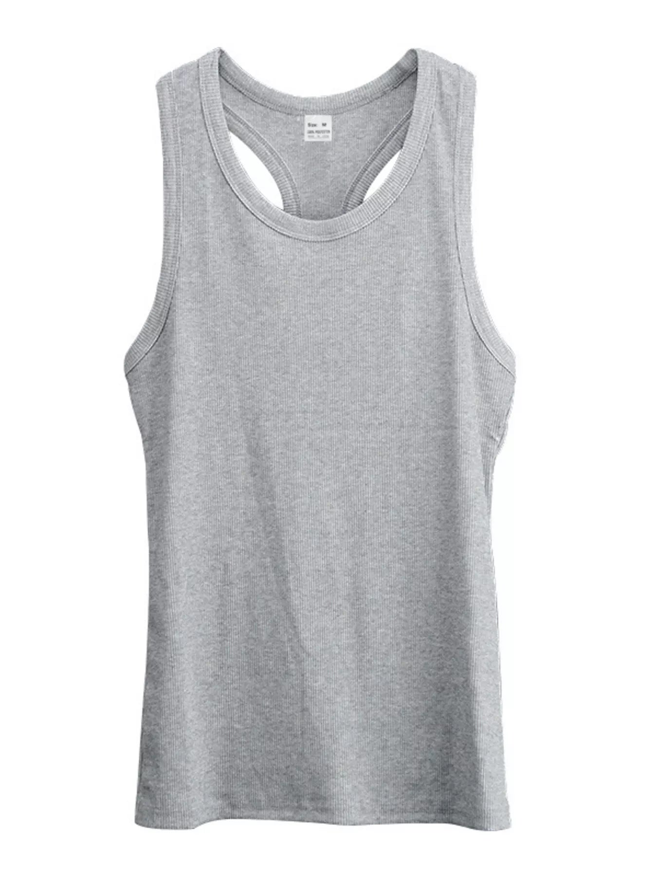 Men's Full Size Round Neck Tank Plus Size