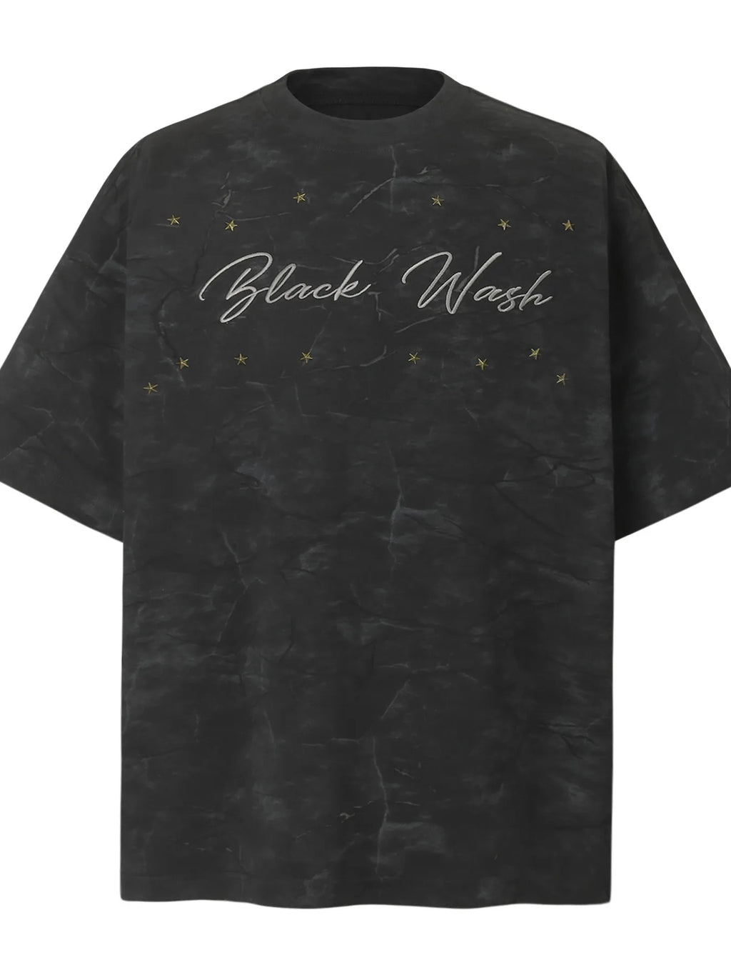 Men's Stars Round Neck Oversized T-Shirt