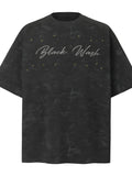 Men's Stars Round Neck Oversized T-Shirt