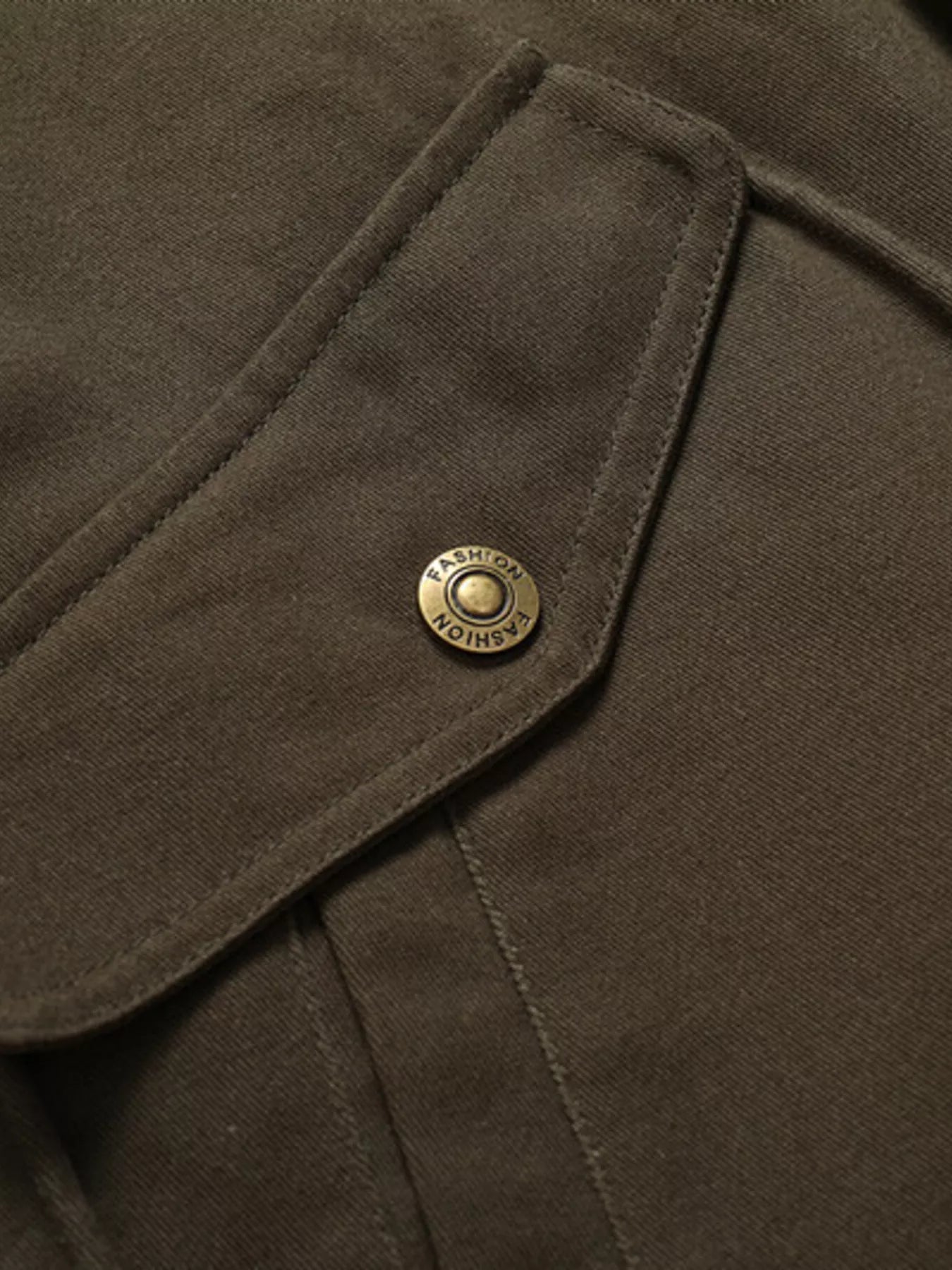 Men's Warm Sherpa Lined Jacket