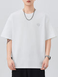 Men's Plus Size Round Neck Short Sleeve T-Shirt