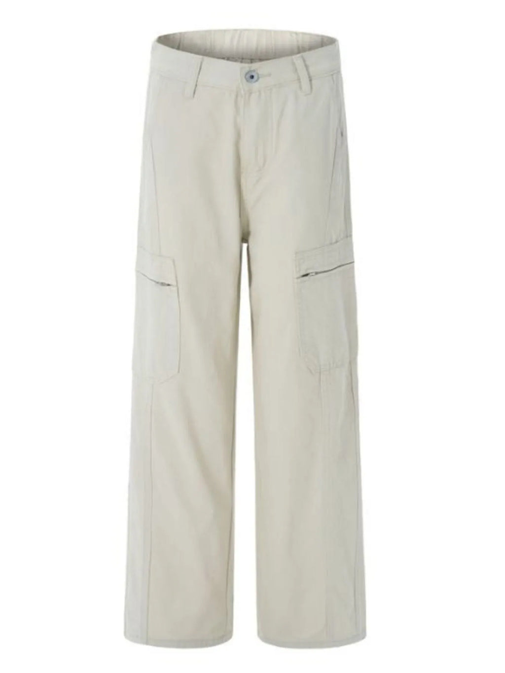 Men's Wide Leg Cargo Pants with Multi Pockets