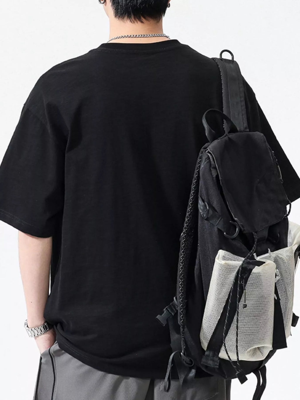 Men's Plus Size Casual Round Neck Short Sleeve T-Shirt