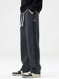 Men's Full Size Drawstring Wide Leg Pants Plus Size