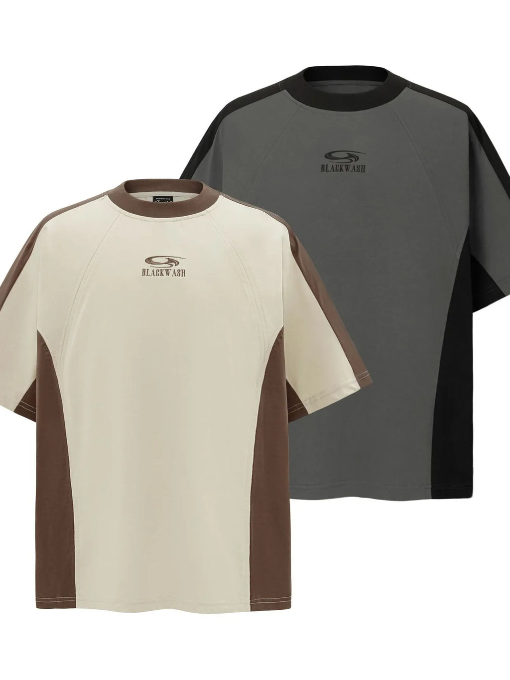 Men's Relaxed Fit Color Block T-Shirt