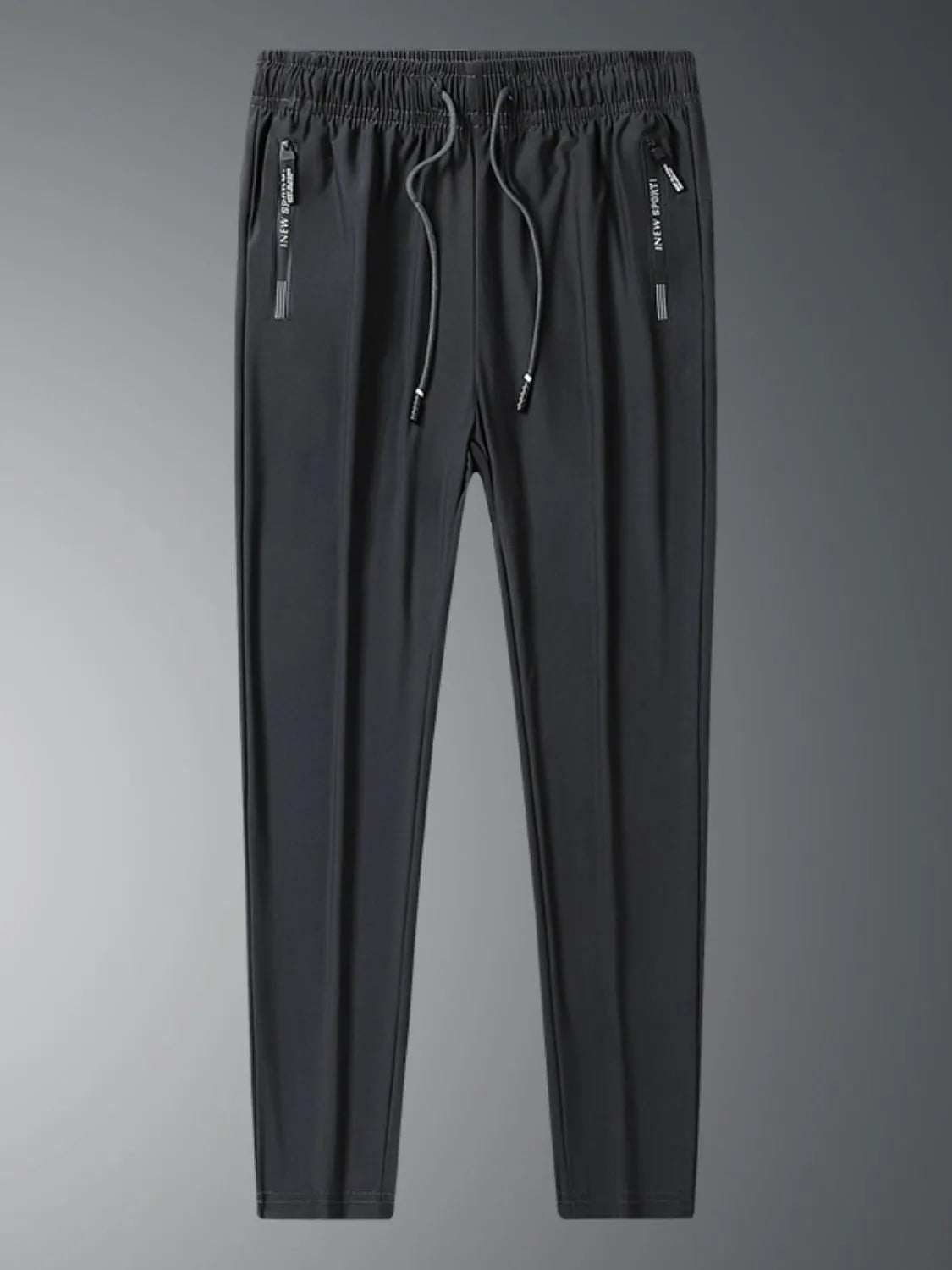 Men's Plus Size Drawstring Pants with Pockets