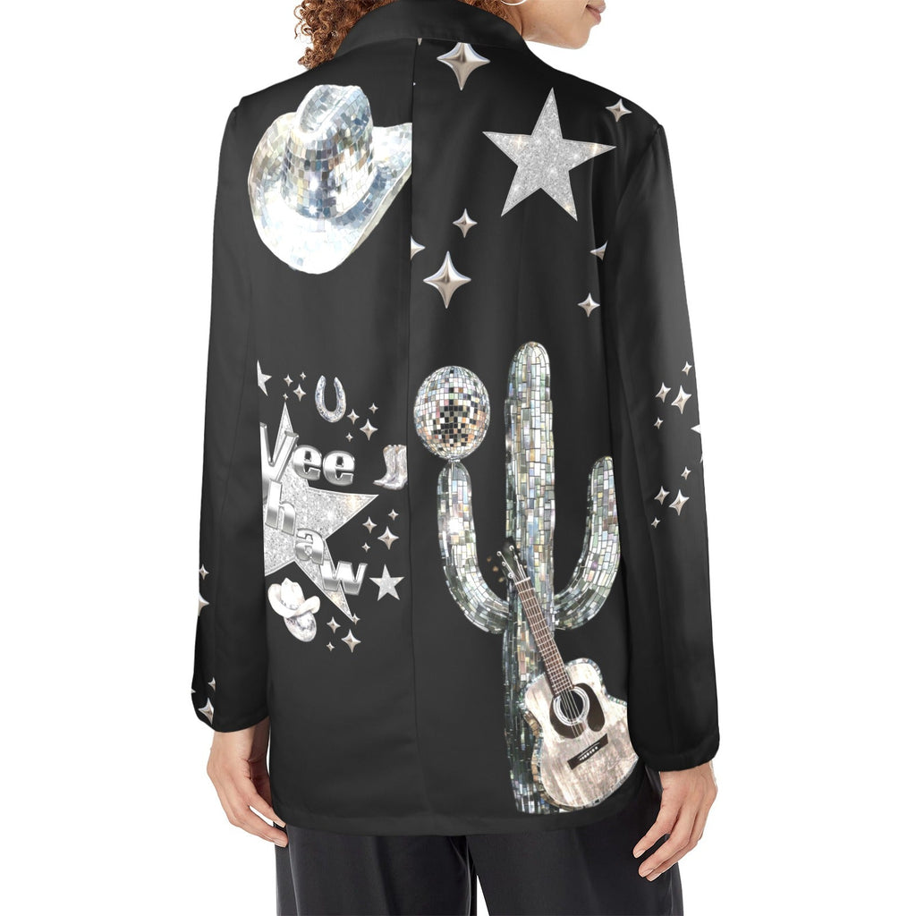 Baha Ranch Rhinestone Cowgirl Yeehaw Blazer