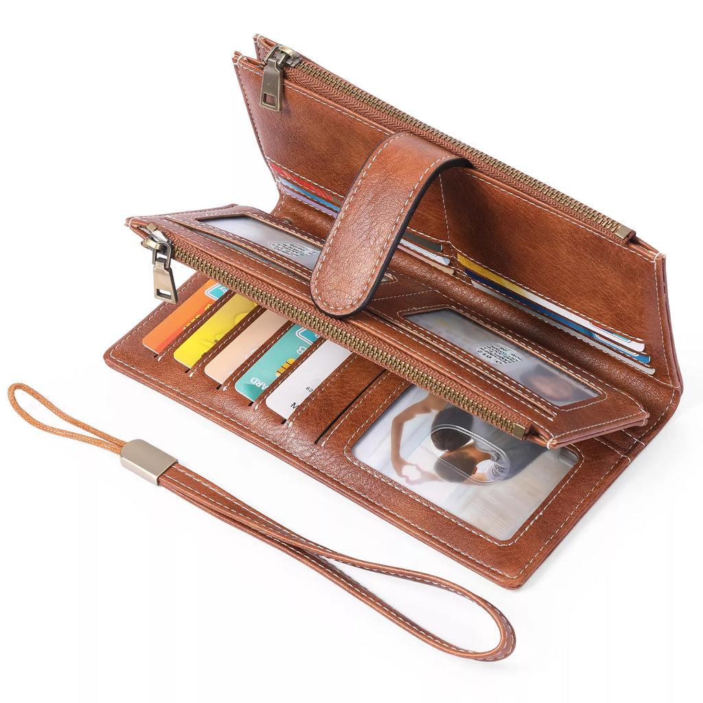 Vintage Style Leather Wallet