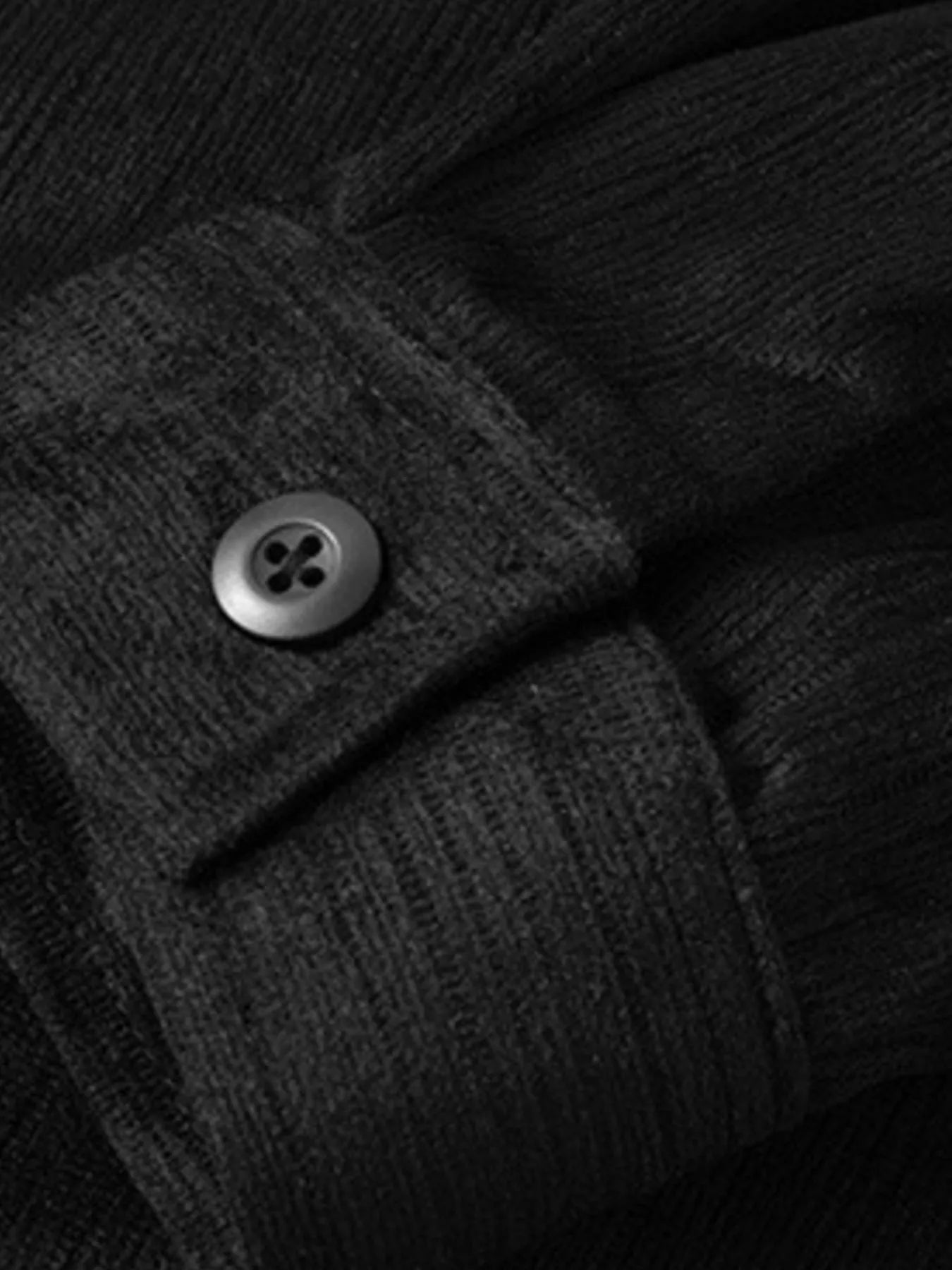 Men's Casual Corduroy Button-Down Shirt