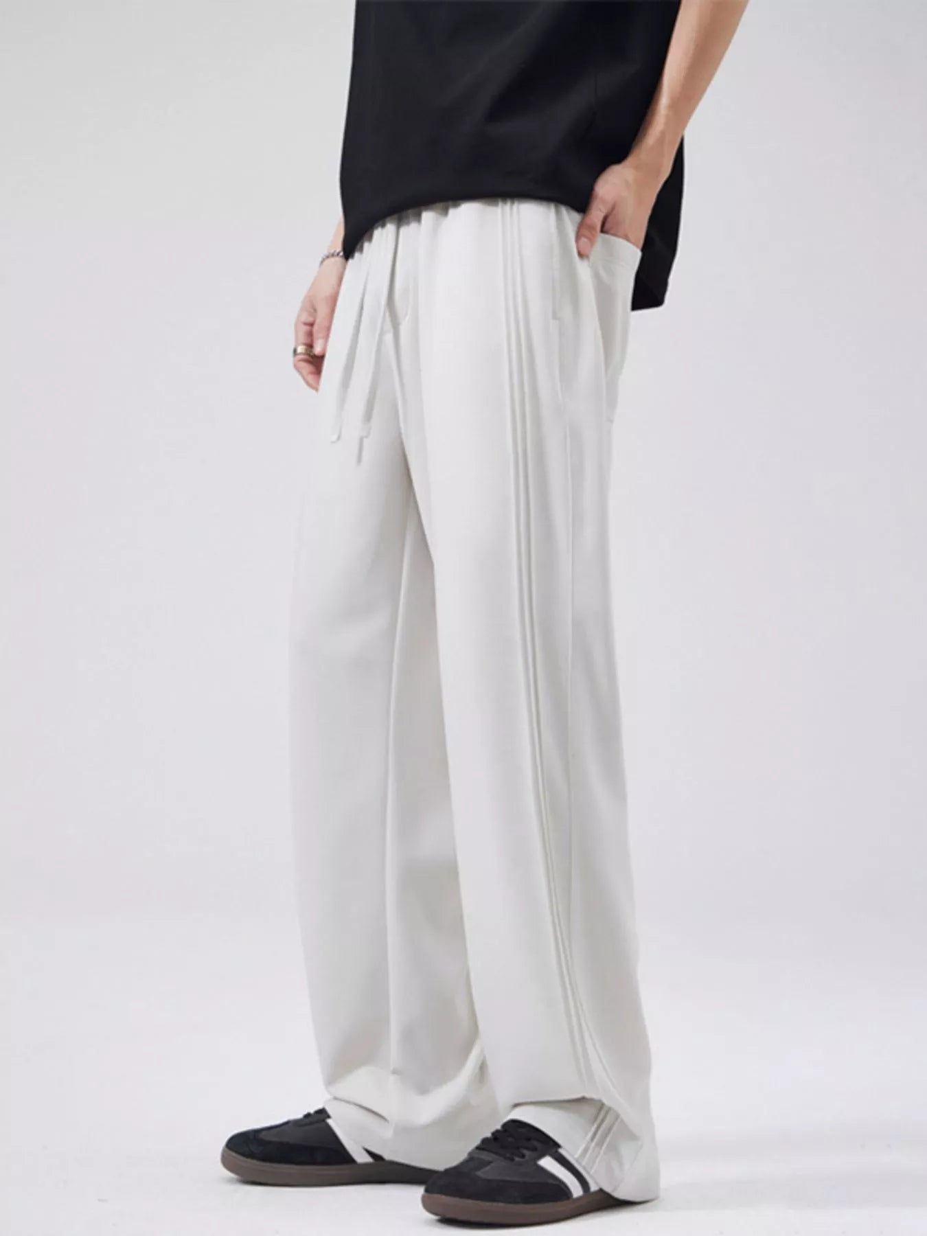 Men's Full Size Loose Fit Casual Pants Plus Size