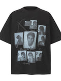 Men's Oversized Photo Short Sleeve T-Shirt