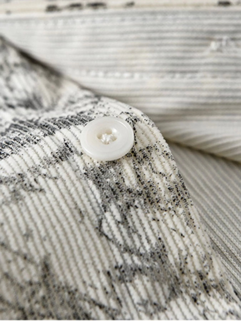 Men's Plus Size Button Up Long Sleeve Shirt