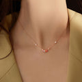 925 Sterling Silver Circle Pendant Necklace