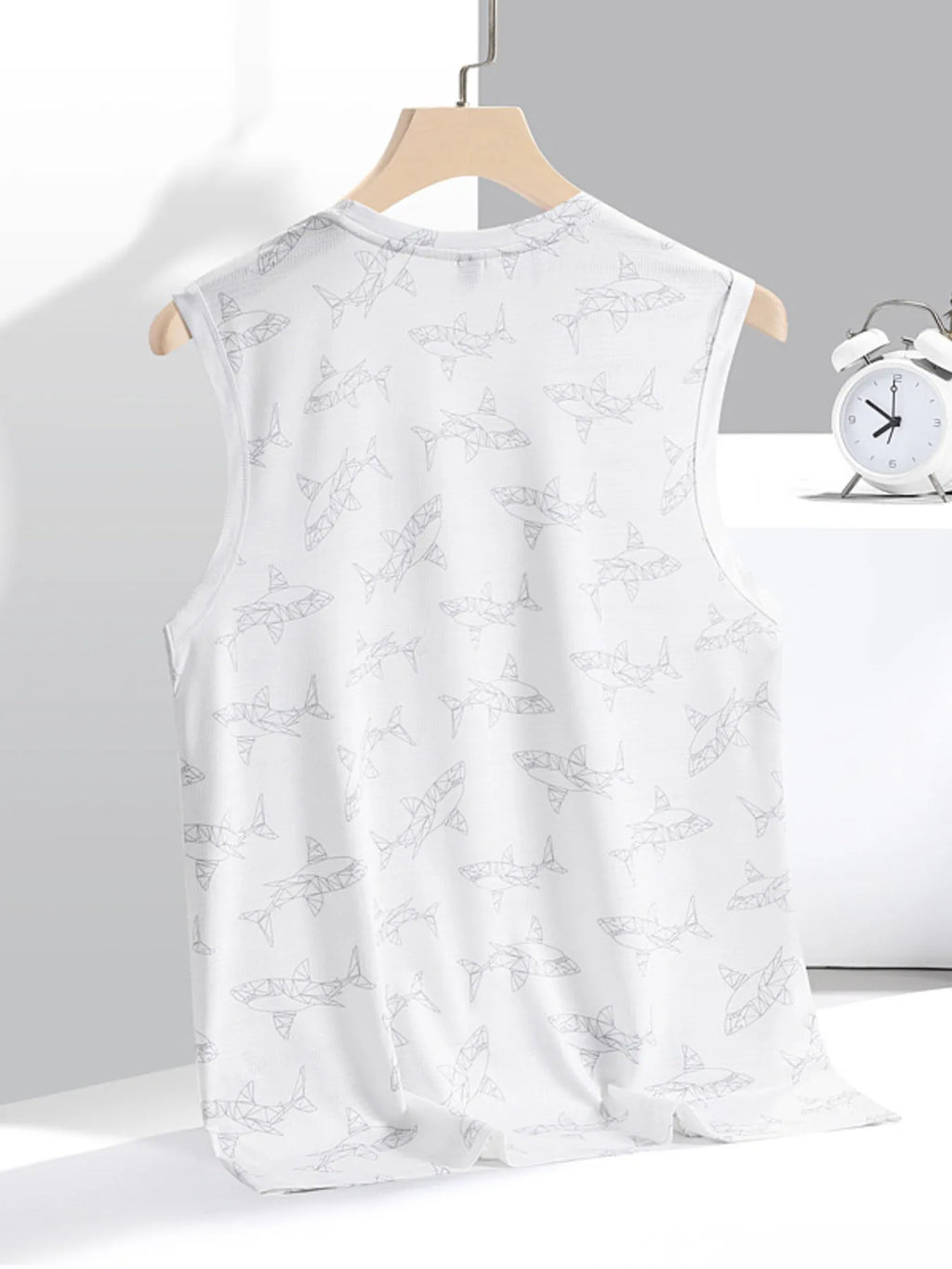 Men's Plus Size Round Neck Tank