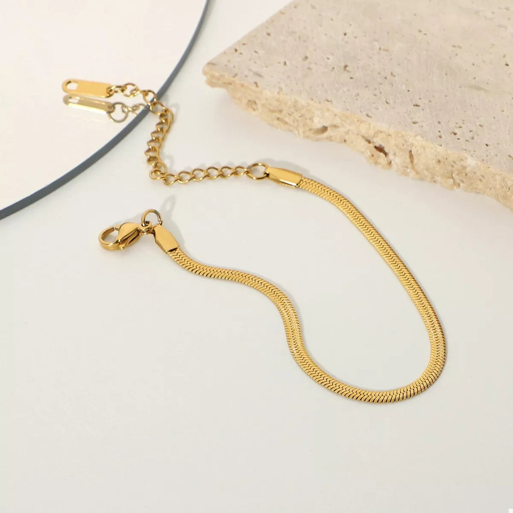 Stainless Steel Minimalist Chain Bracelet