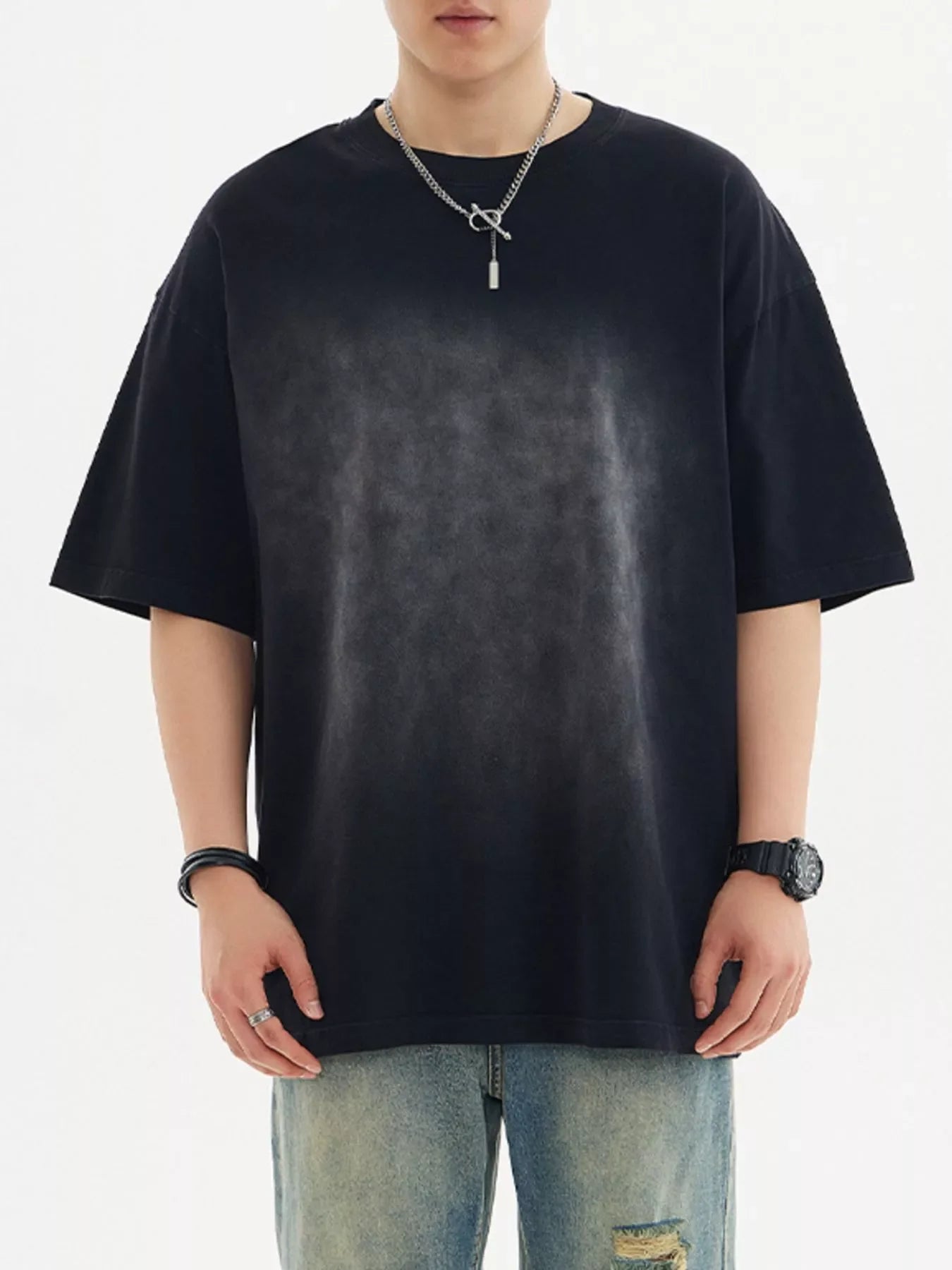 Men's Round Neck Half Sleeve T-Shirt