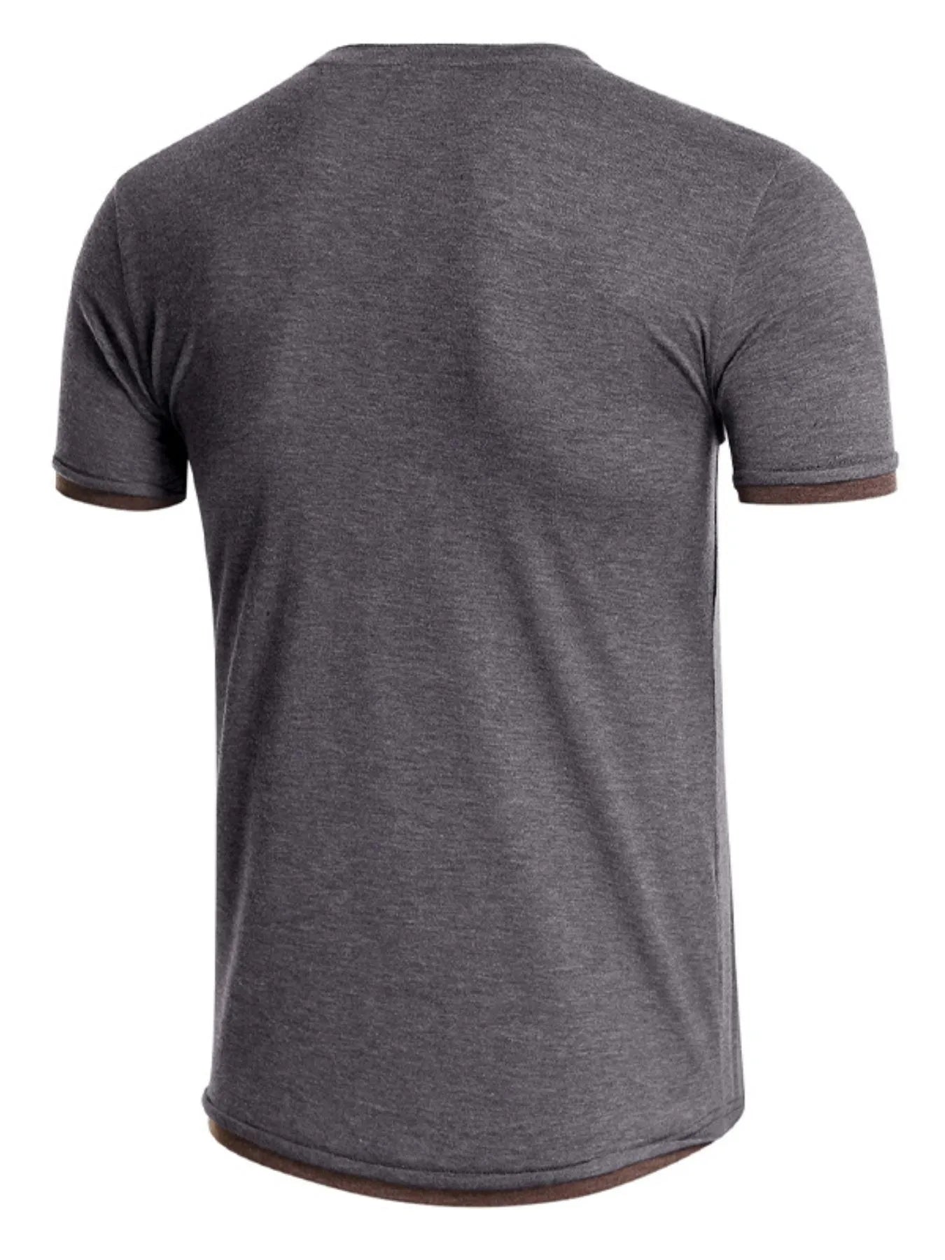 Men's Classic Henley Short Sleeve Top
