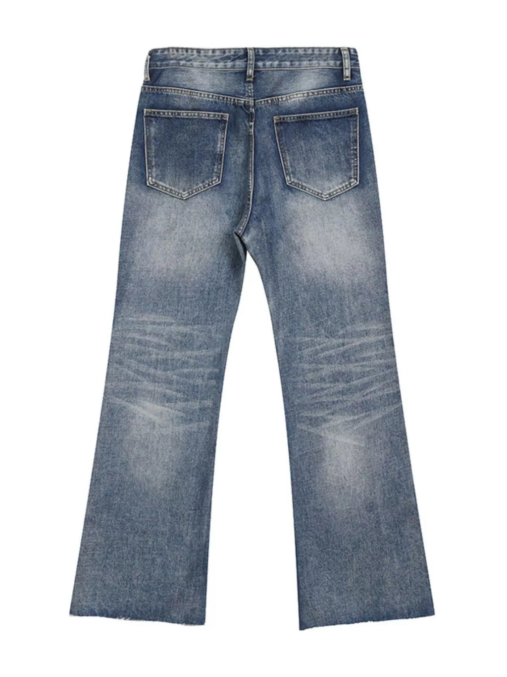 Men's Vintage Wash Flare Jeans