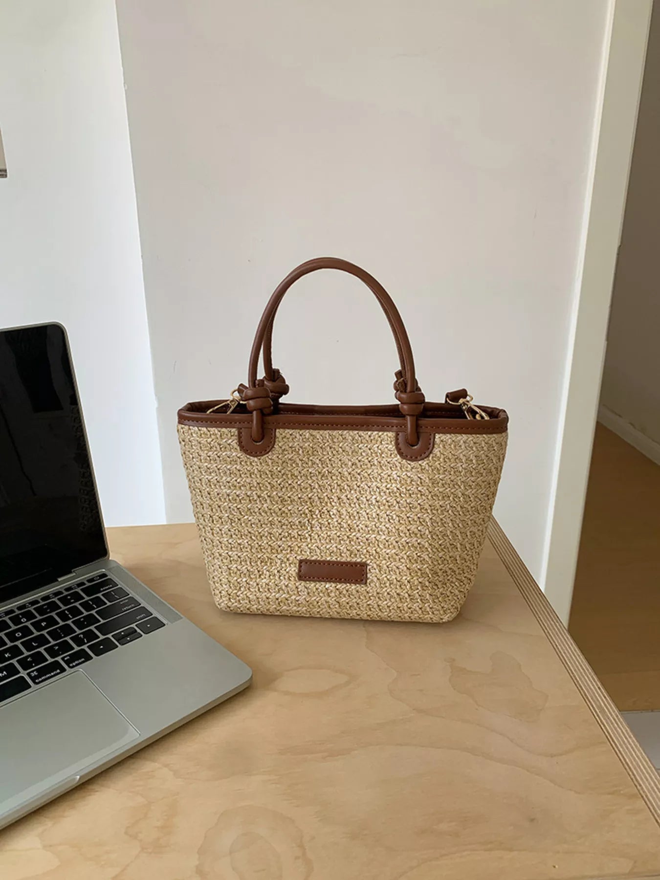 Straw Woven Crossbody Bag