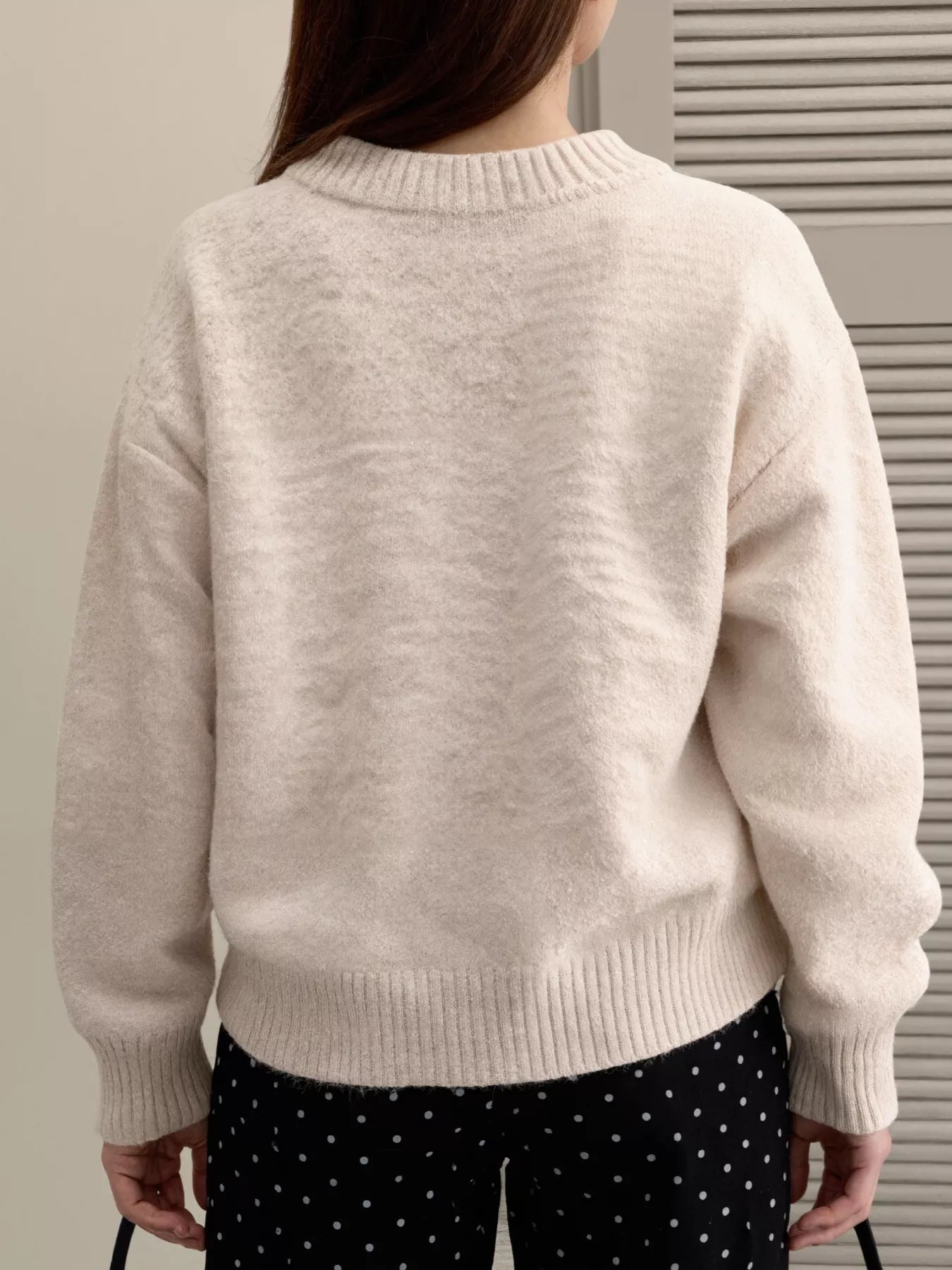 Lace Bowknot Knit Cardigan