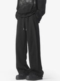 Men's Full Size Drawstring Wide Leg Pants Plus Size