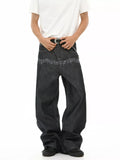 Men's Loose Fit Wash Jeans