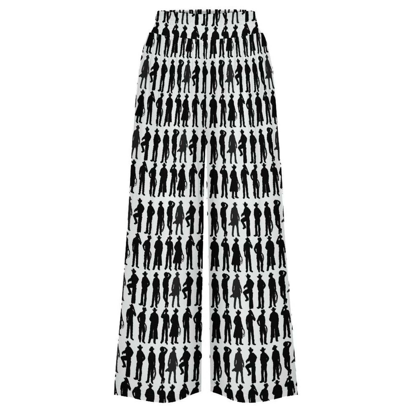 Baha Ranch I'm Your Huckleberry High Waisted Wide Leg Pants