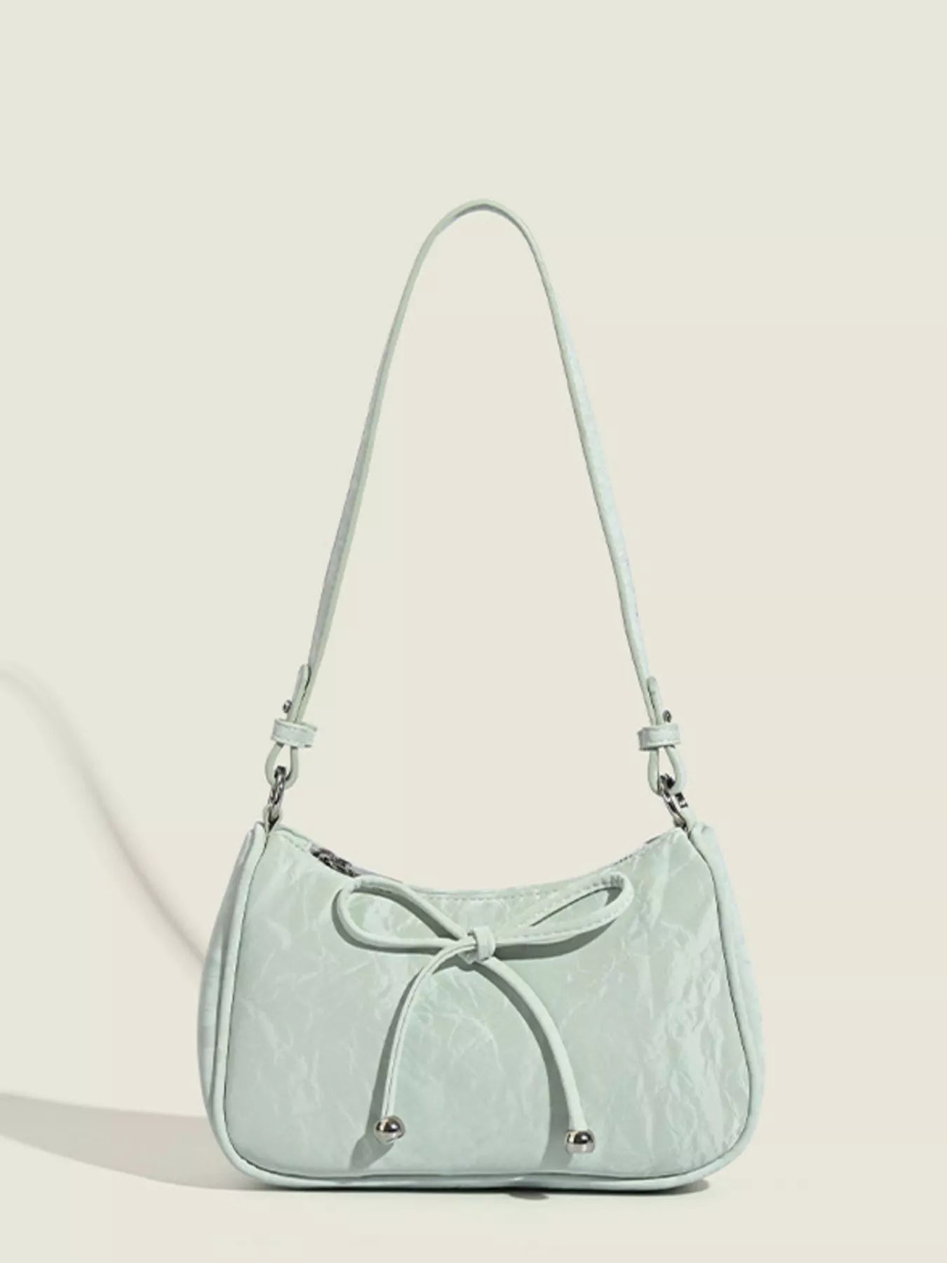Bow Accent Shoulder Bag