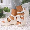 Open Toe Wedge Sandals