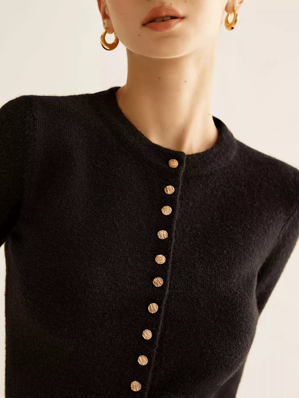 Button-Down Slim Fit Cardigan