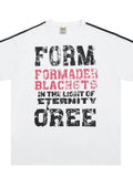Men's Letter Graphic Round Neck T-Shirt