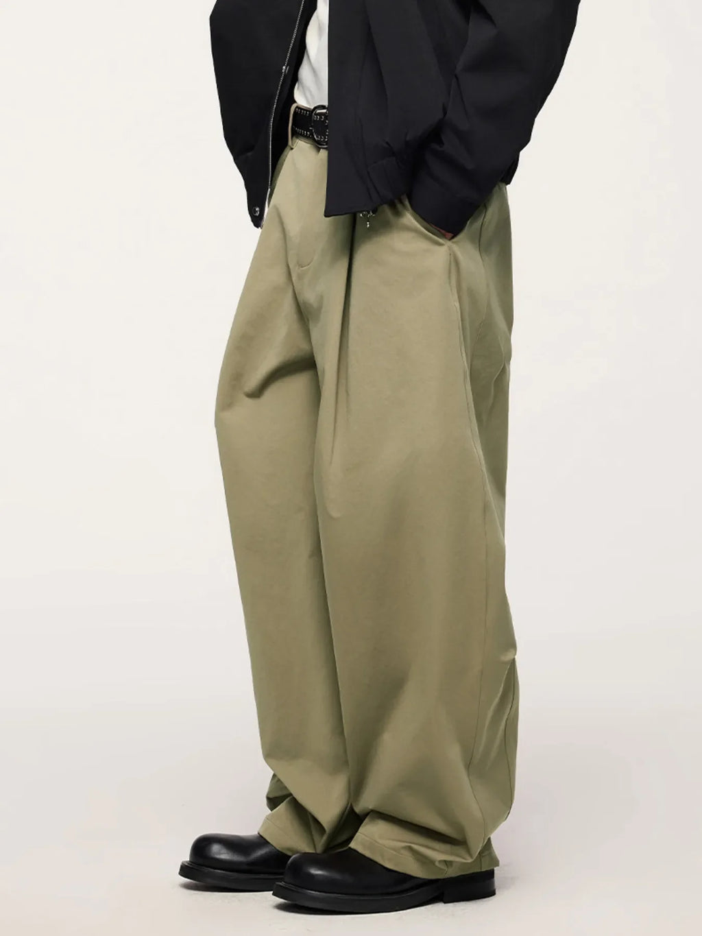 Men's Oversized Wide-Leg Pants
