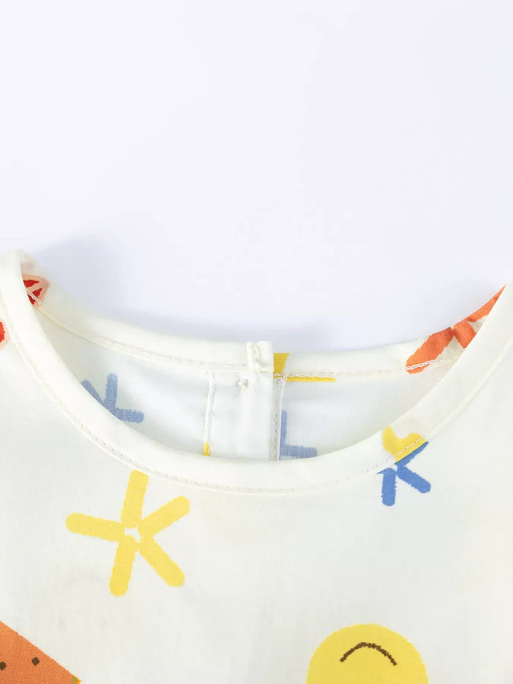 Children's Printed Tiered Casual Dress