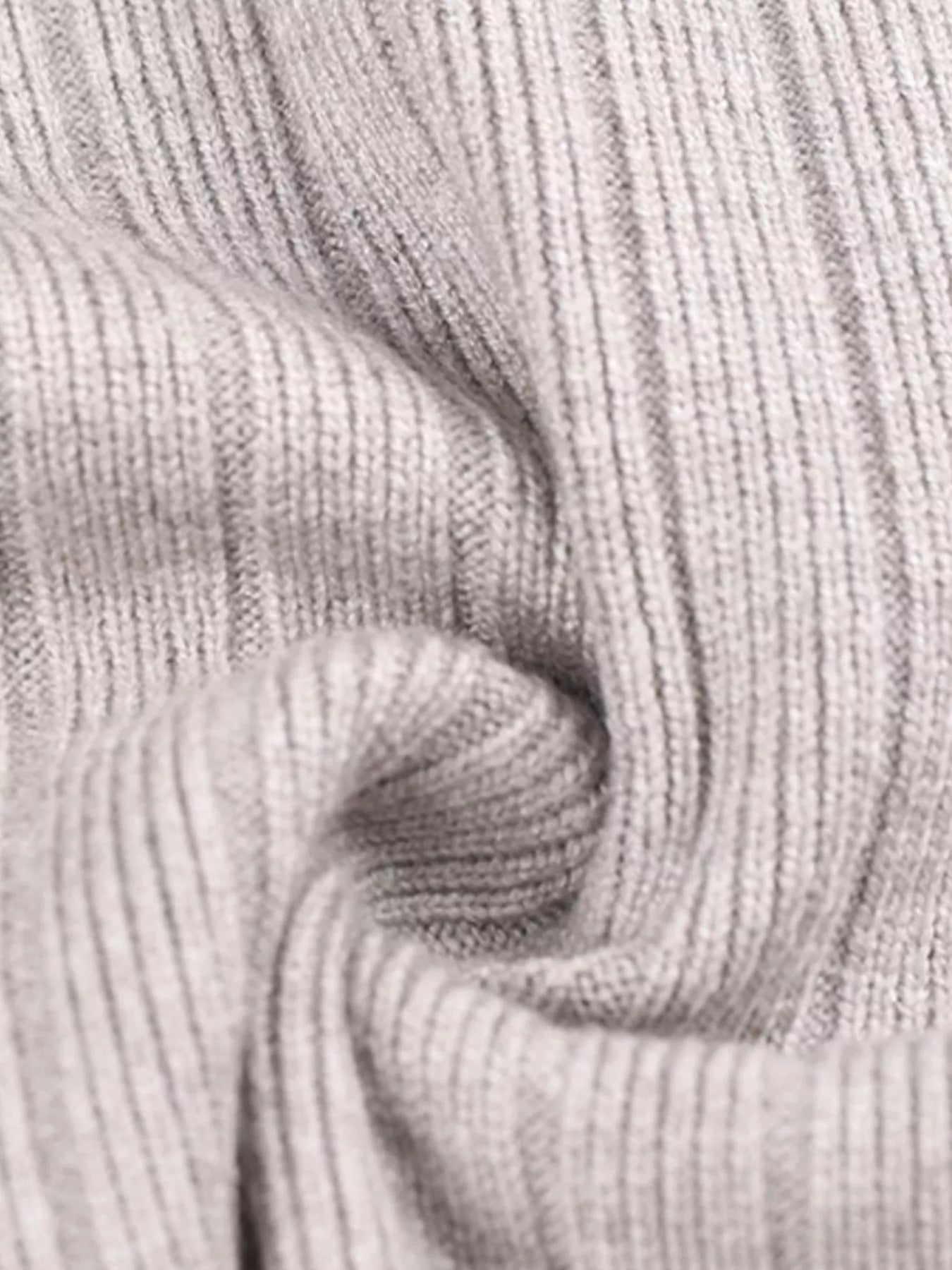 Men's Plus Size Long Sleeve Textured Knit Sweater