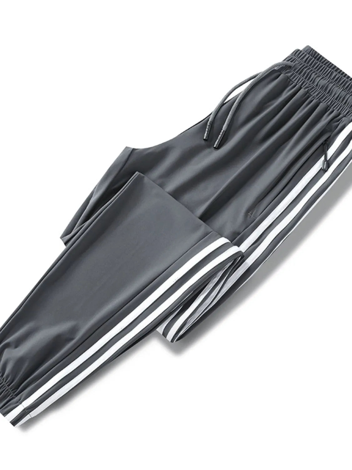 Men's Plus Size Side Striped Pants