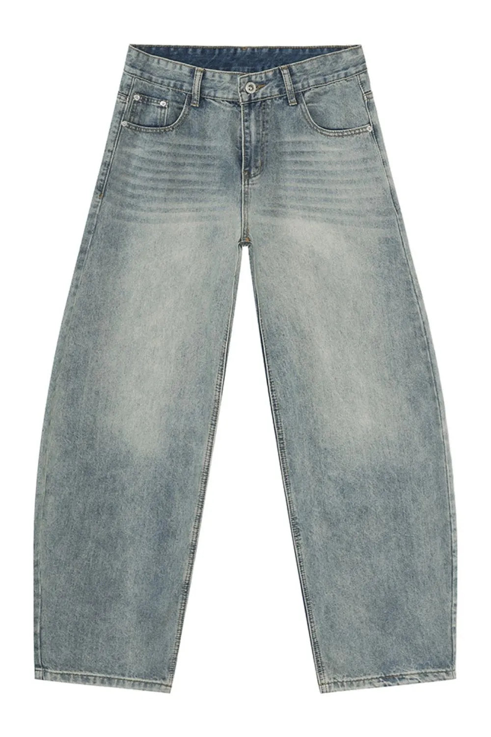 Wide Leg Jeans with Pockets