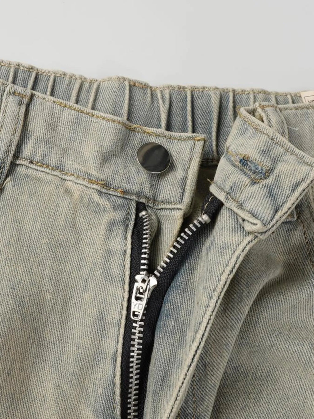 Men's High Waist Wide Leg Jeans