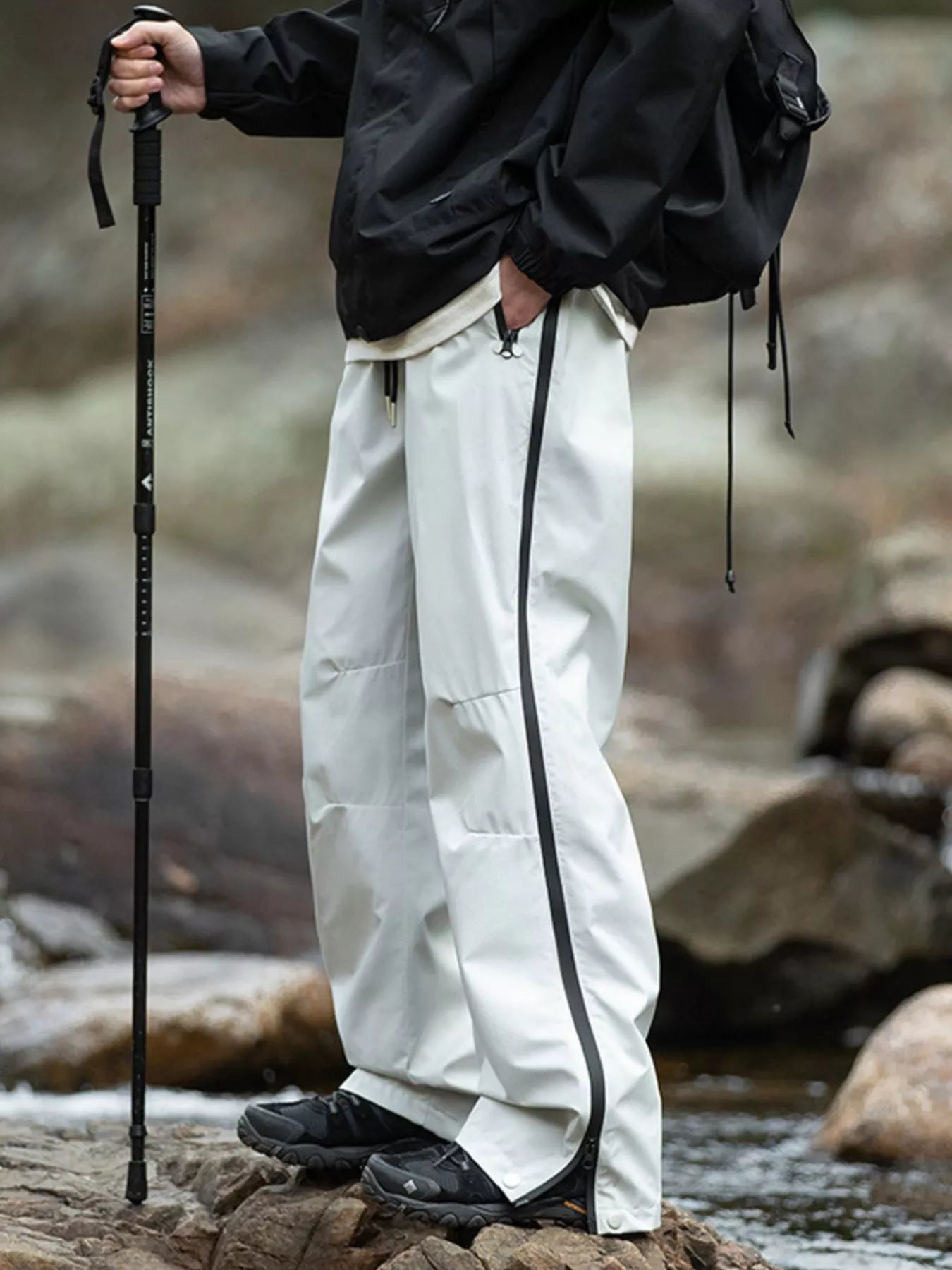Men's Outdoor Tactical Cargo Pants with Multiple Pockets
