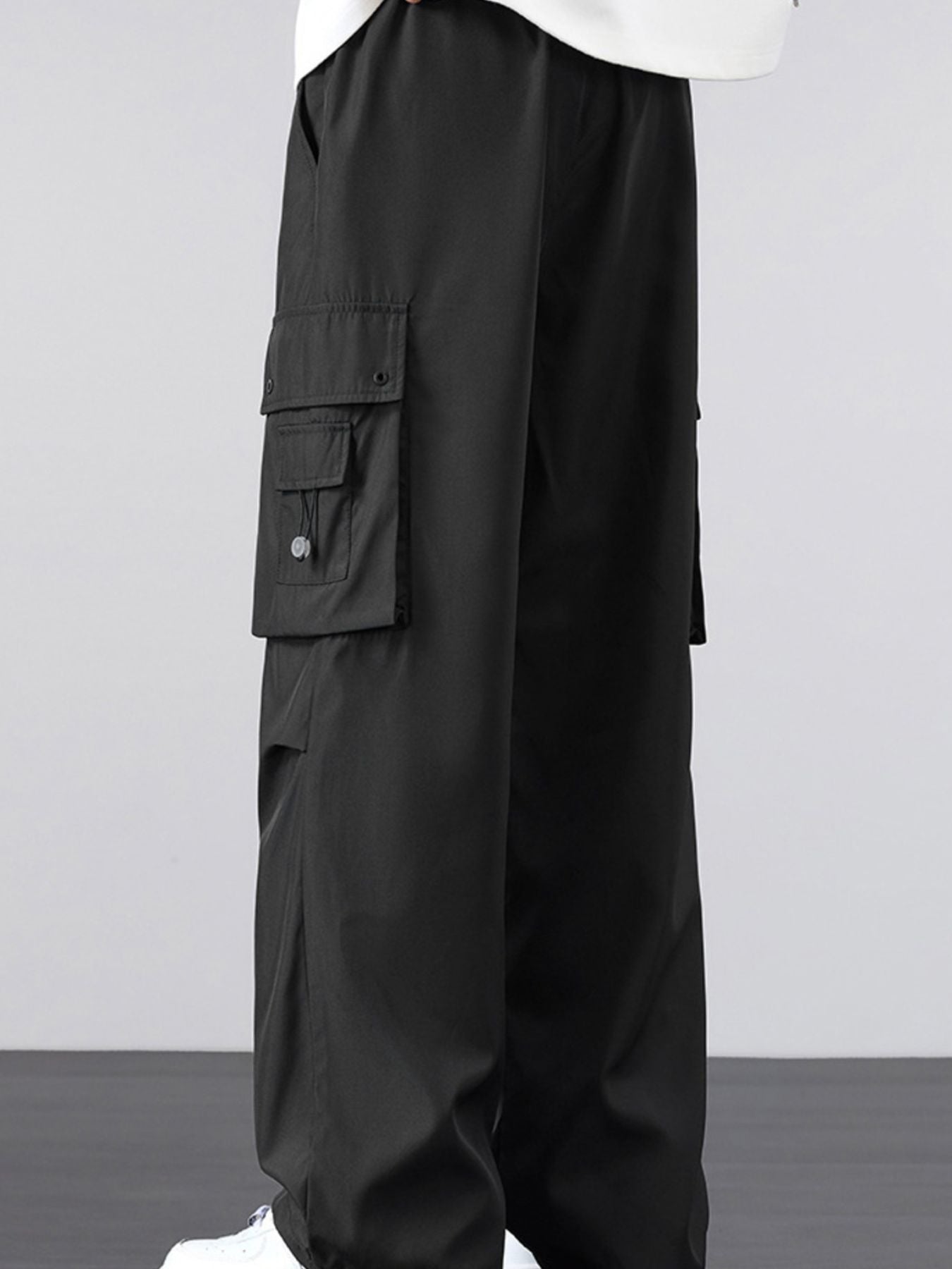 Men's Plus Size Loose Fit Cargo Pants