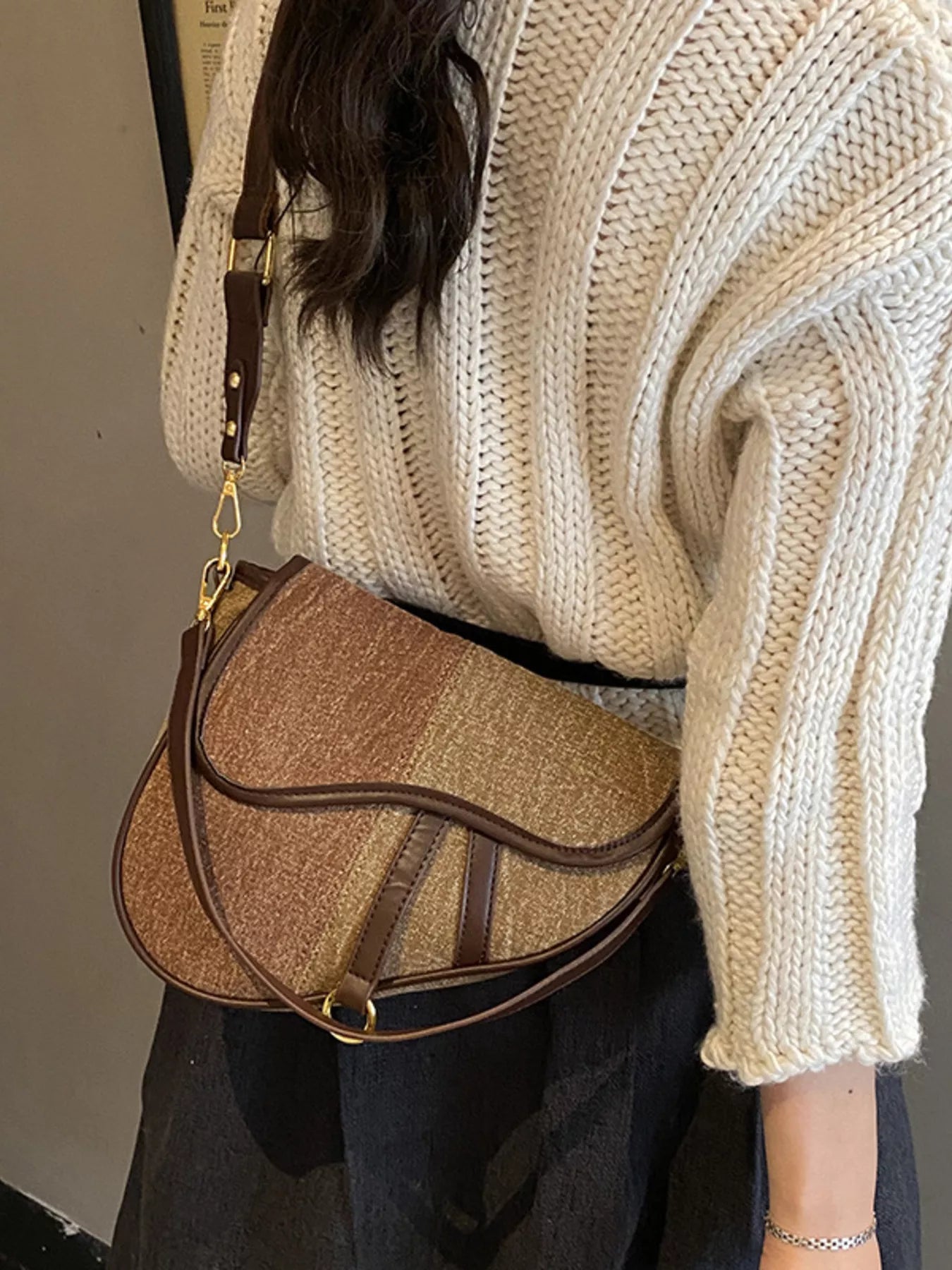 Adjustable Strap Crossbody Bag