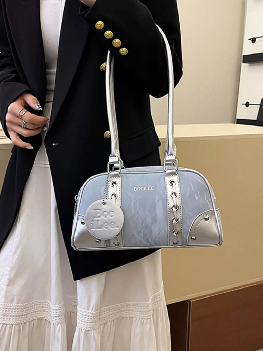 Top Handle Shoulder Bag