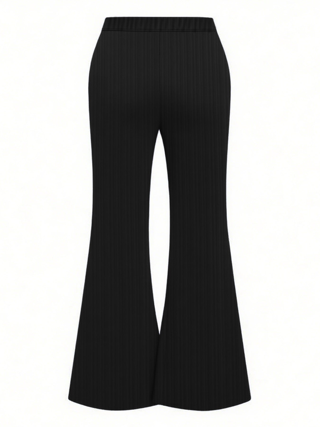 Plus Size High-Waisted Flare Pants