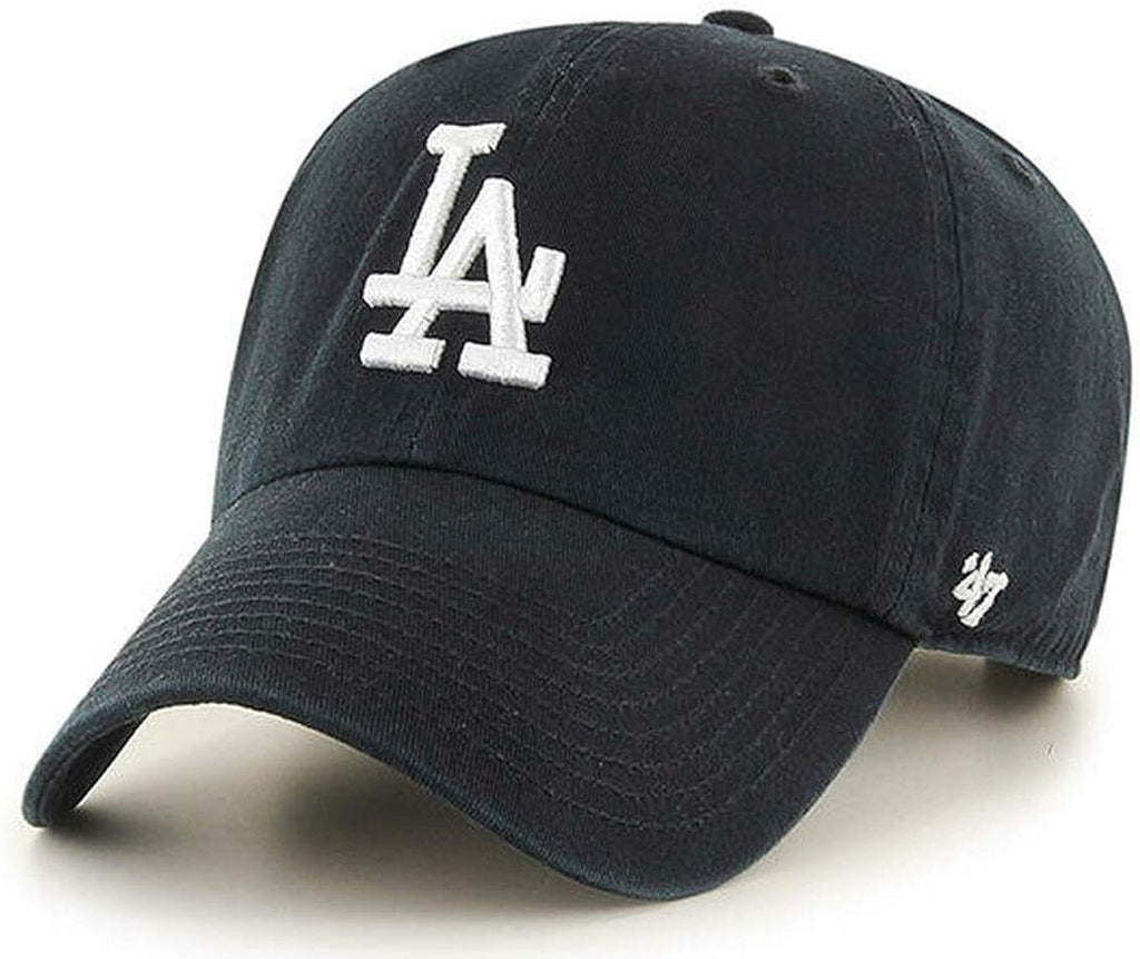 47 MLB Los Angeles Dodgers Clean Up Adjustable Cap BKWH