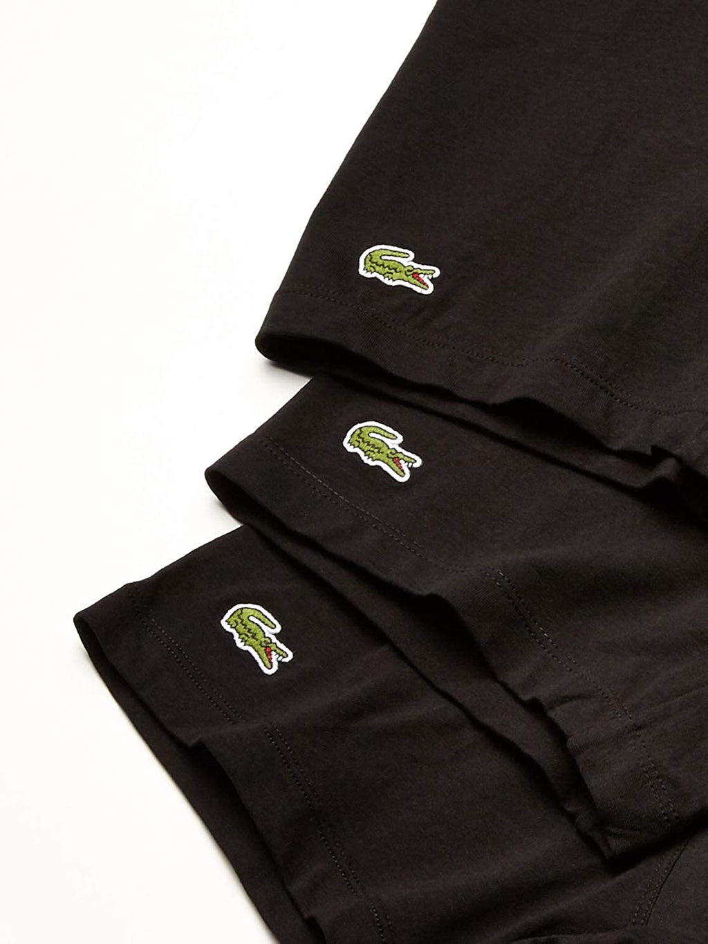Lacoste Underwear Men's 3-Pack Classic Cotton Stretch Boxer Briefs