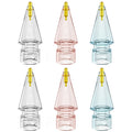 FAFALITHIC 6 Pack Clear Replacement Tips Compatible with Apple Pencil 2nd Generation Apple Pencil 1st Generation Apple Pencil USB-C & Apple Pencil Pro (Clear/Clear Pink/Clear Blue)