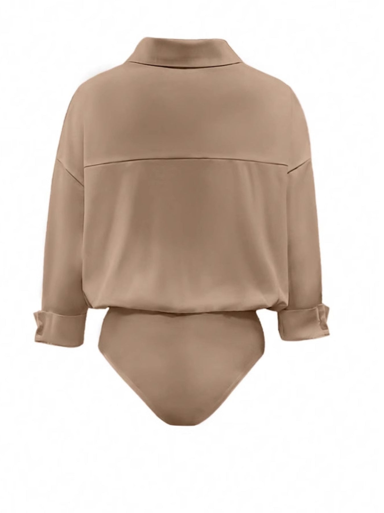 Button-Down Long Sleeve Bodysuit