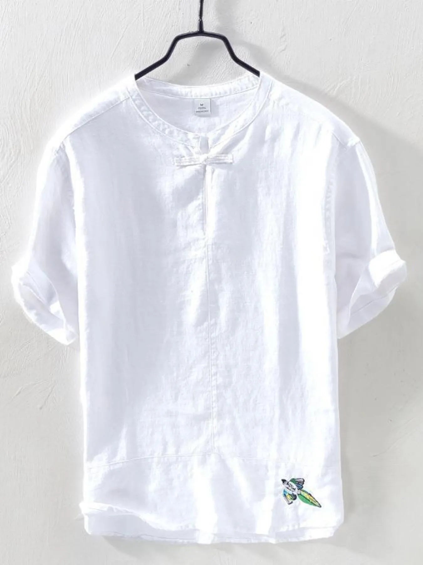 Men's Plus Size Lightweight Short Sleeve Blouse