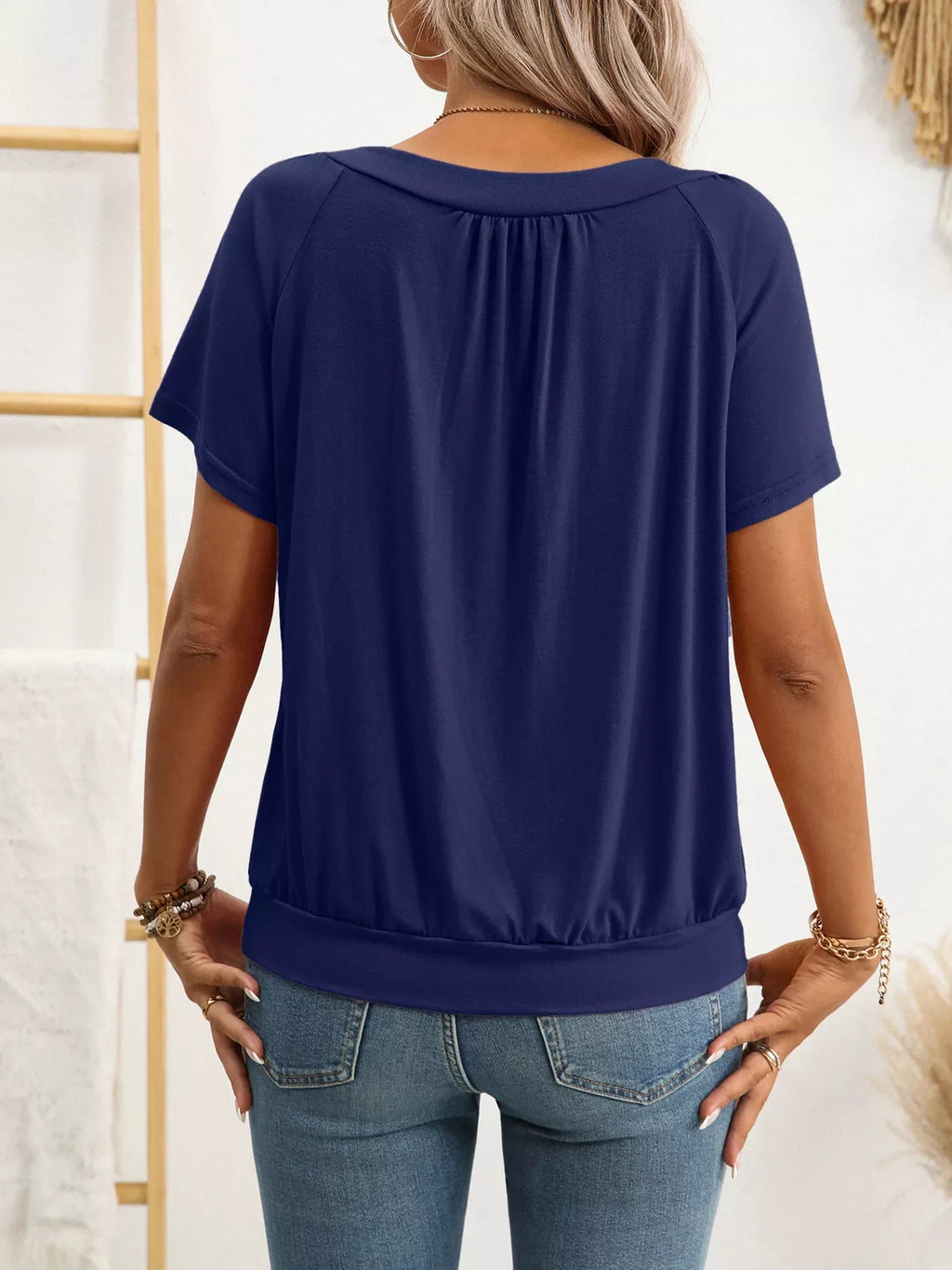V-Neck Short SleeveT-Shirt