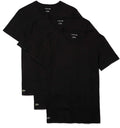 Lacoste Men's Essentials 3 Pack 100% Cotton Regular Fit Crew Neck T-Shirts